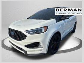 White Metallic 2021 Ford Edge ST