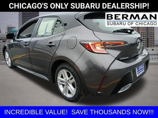 Magnetic Gray Metallic 2022 Toyota Corolla Hatchback SE