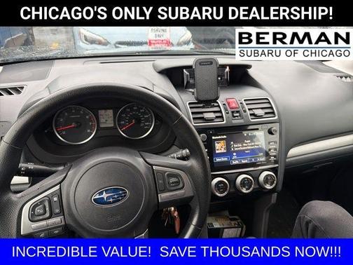 Crystal Black Silica 2018 Subaru Forester 2.5i Premium