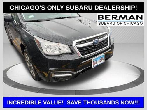 Crystal Black Silica 2018 Subaru Forester 2.5i Premium