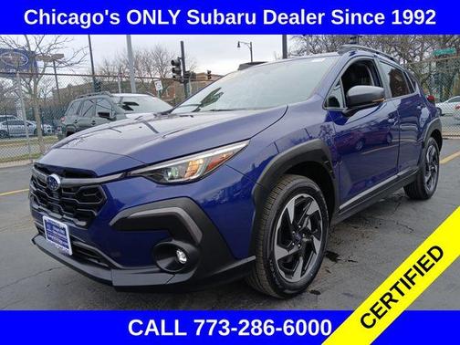 Sapphire Blue Pearl 2024 Subaru Crosstrek Limited