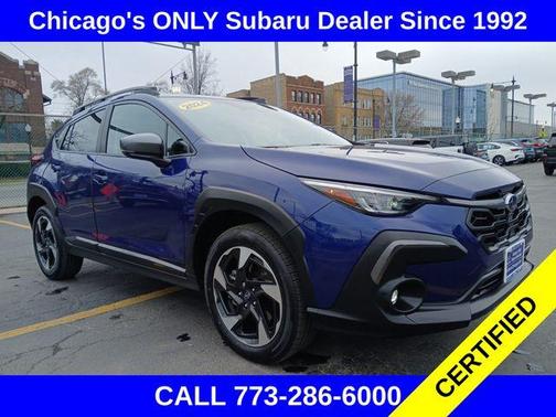 Sapphire Blue Pearl 2024 Subaru Crosstrek Limited
