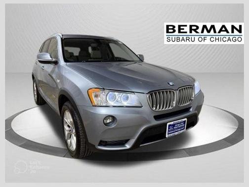 Blue Water Metallic 2013 BMW X3 xDrive35i