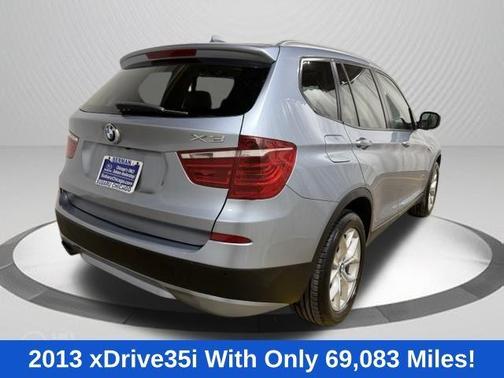 Blue Water Metallic 2013 BMW X3 xDrive35i