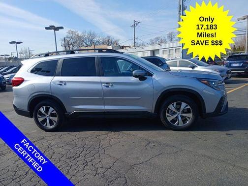Ice Silver Metallic 2024 Subaru Ascent Premium