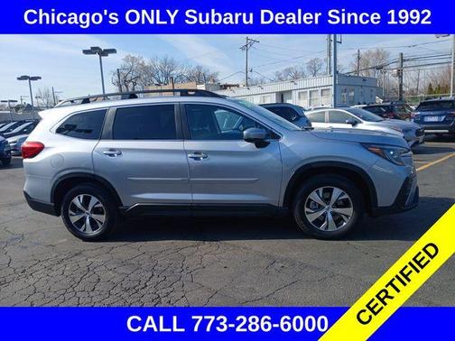 Ice Silver Metallic 2024 Subaru Ascent Premium