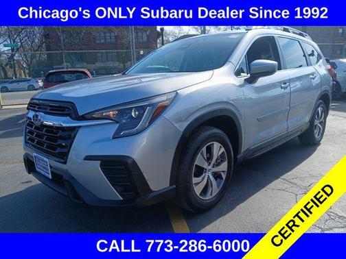 Ice Silver Metallic 2024 Subaru Ascent Premium