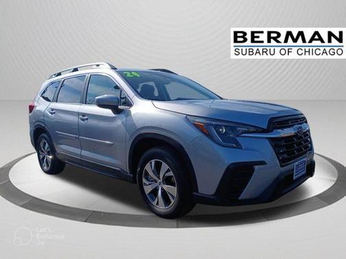 Ice Silver Metallic 2024 Subaru Ascent Premium