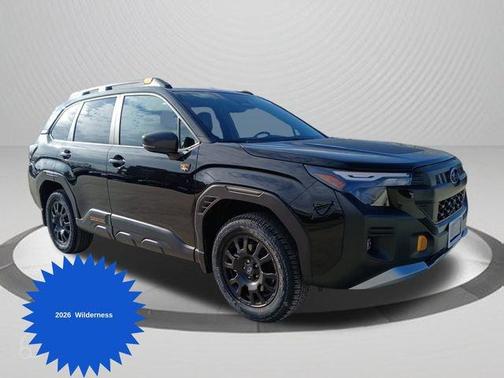 Crystal Black Silica 2026 Subaru Forester Wilderness