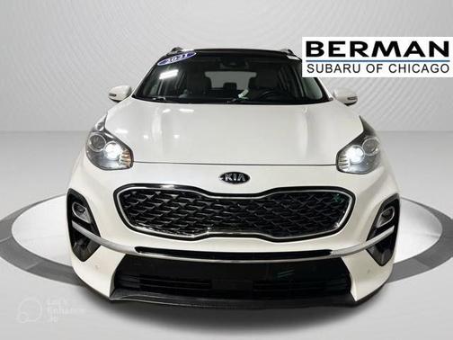 Snow White Pearl 2021 Kia Sportage EX