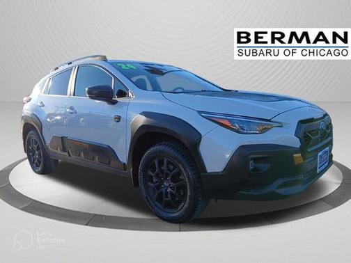 Crystal White Pearl 2024 Subaru Crosstrek Wilderness