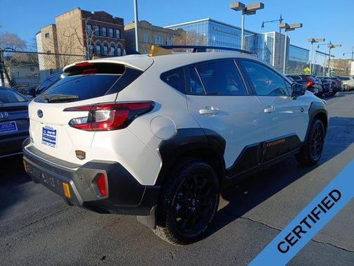 Crystal White Pearl 2024 Subaru Crosstrek Wilderness