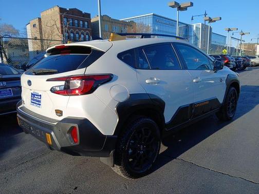 Crystal White Pearl 2024 Subaru Crosstrek Wilderness