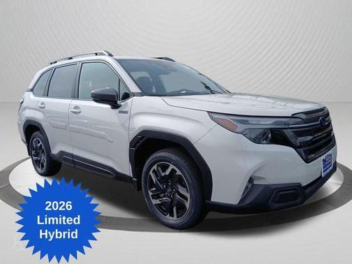 Crystal White Pearl 2026 Subaru Forester Limited