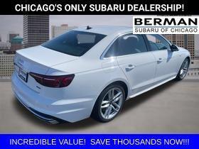 Ibis White 2023 Audi A4 45 S line Premium Plus