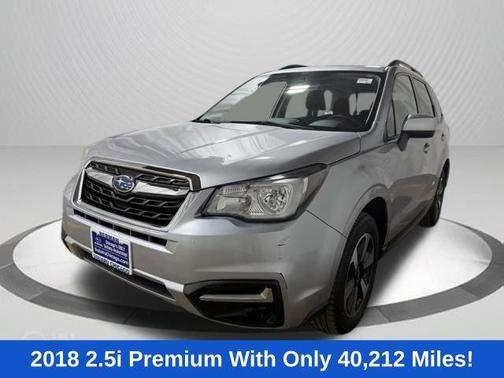 Ice Silver Metallic 2018 Subaru Forester 2.5i Premium