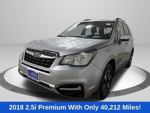 Ice Silver Metallic 2018 Subaru Forester 2.5i Premium