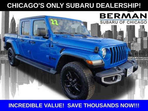 Hydro Blue Pearlcoat 2022 Jeep Gladiator Sport