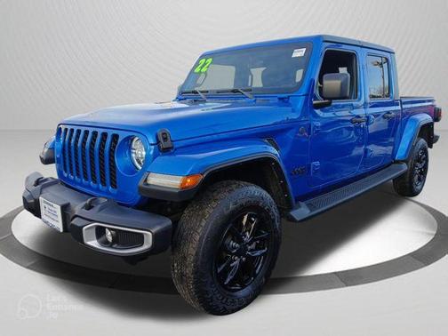 Hydro Blue Pearlcoat 2022 Jeep Gladiator Sport