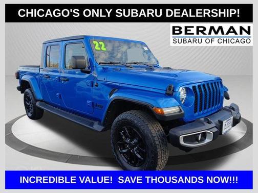 Hydro Blue Pearlcoat 2022 Jeep Gladiator Sport