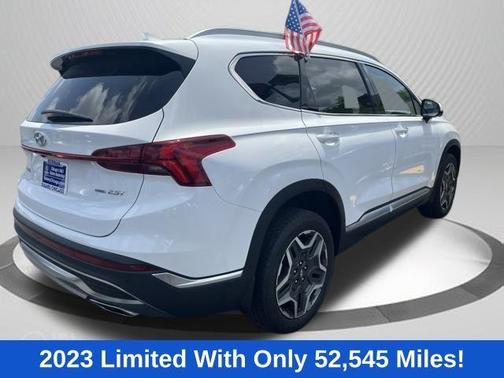 Serenity White Pearl 2023 Hyundai SANTA FE Limited