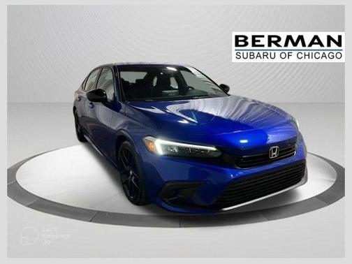 Boost Blue Pearl 2022 Honda Civic Sport