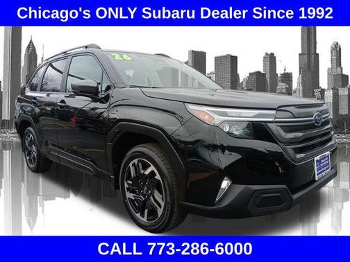 Crystal Black Silica 2026 Subaru Forester Limited