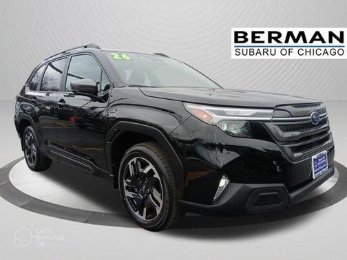Crystal Black Silica 2026 Subaru Forester Limited