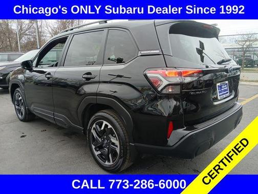 Crystal Black Silica 2026 Subaru Forester Limited