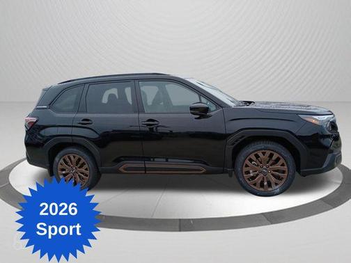 Crystal Black Silica 2026 Subaru Forester Sport