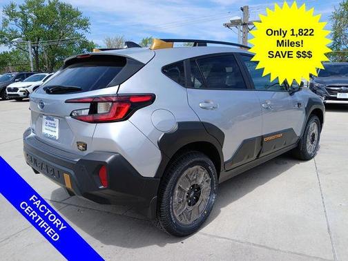 Ice Silver Metallic 2025 Subaru Crosstrek Wilderness