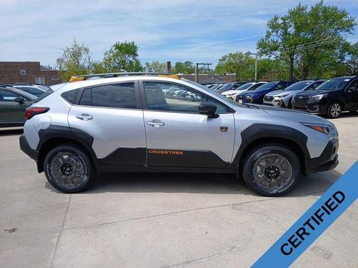 Ice Silver Metallic 2025 Subaru Crosstrek Wilderness