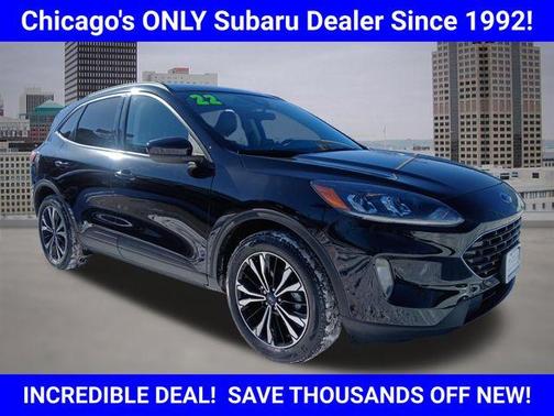 Agate Black Metallic 2022 Ford Escape SEL