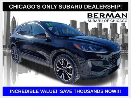 Agate Black Metallic 2022 Ford Escape SEL