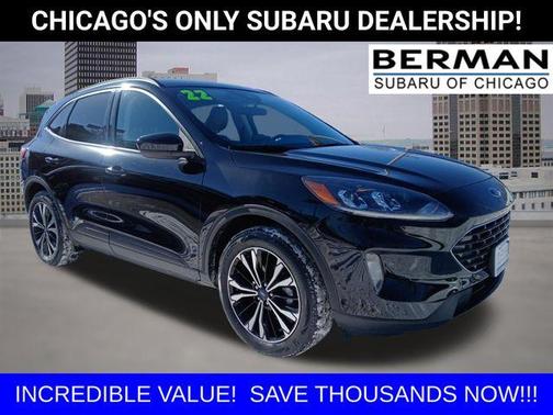 Agate Black Metallic 2022 Ford Escape SEL