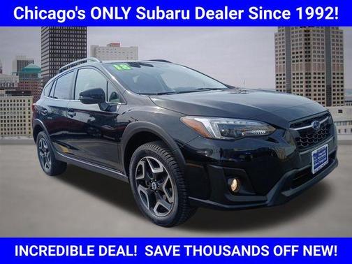 Crystal Black Silica 2018 Subaru Crosstrek 2.0i Limited