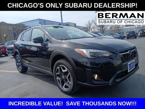 Crystal Black Silica 2018 Subaru Crosstrek 2.0i Limited