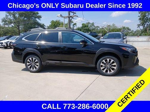 Crystal Black Silica 2025 Subaru Outback Limited