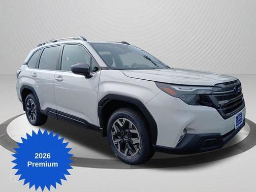 Crystal White Pearl 2026 Subaru Forester Premium