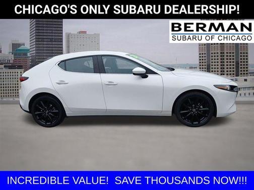 Snowflake White Pearl 2024 Mazda Mazda3 FWD w/Premium Package