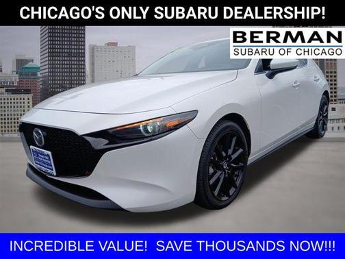 Snowflake White Pearl 2024 Mazda Mazda3 FWD w/Premium Package