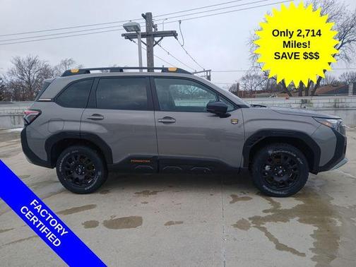 Riverrock Green 2026 Subaru Forester Wilderness