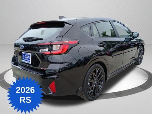 Crystal Black Silica 2026 Subaru Impreza RS
