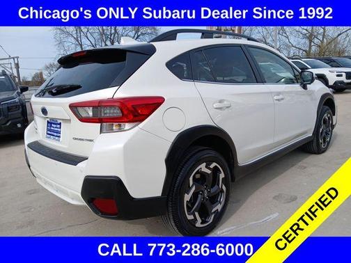 Crystal White Pearl 2023 Subaru Crosstrek Limited