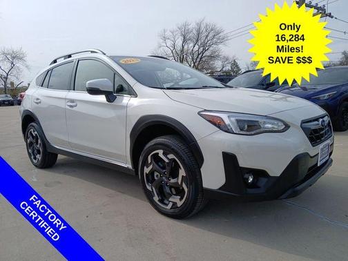 Crystal White Pearl 2023 Subaru Crosstrek Limited