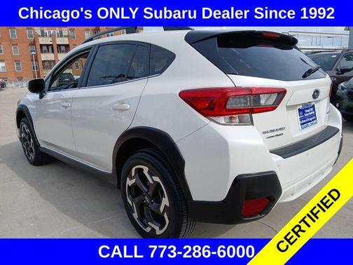 Crystal White Pearl 2023 Subaru Crosstrek Limited