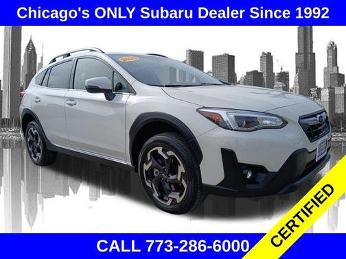 Crystal White Pearl 2023 Subaru Crosstrek Limited