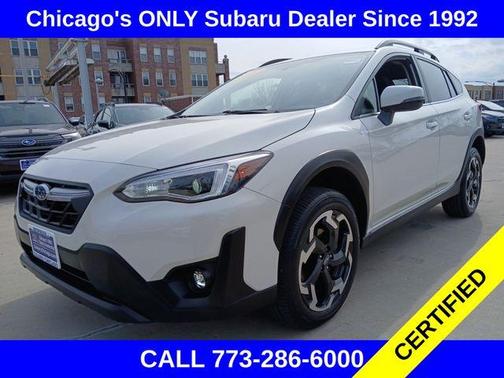 Crystal White Pearl 2023 Subaru Crosstrek Limited