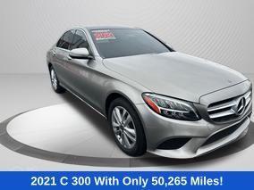 Gray 2021 Mercedes-Benz C-Class C 300 4MATIC