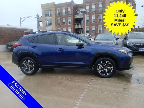 Sapphire Blue Pearl 2025 Subaru Crosstrek Premium